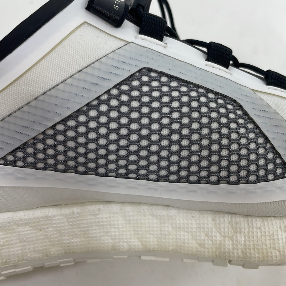 Adidas Stella McCartney Shoes PulseBoost HD Women’s 9.5 White Cream Laces G28329 - Picture 14 of 17